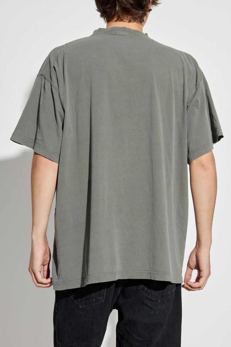 Grey T-Shirt And Polo Collection With Varied Cuts And Necklines