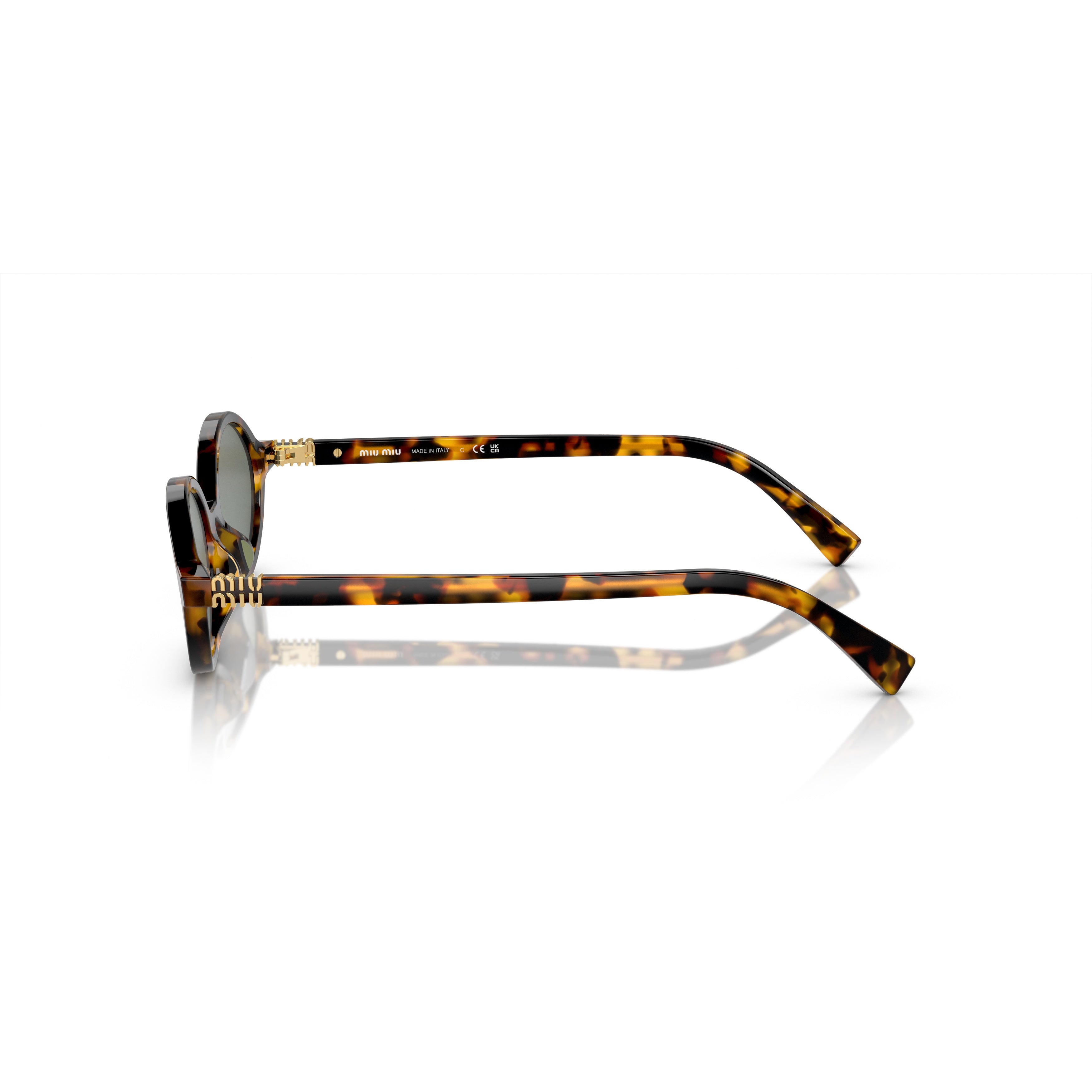 0mu 04zs Tortoiseshell Acetate Oval Sunglasses