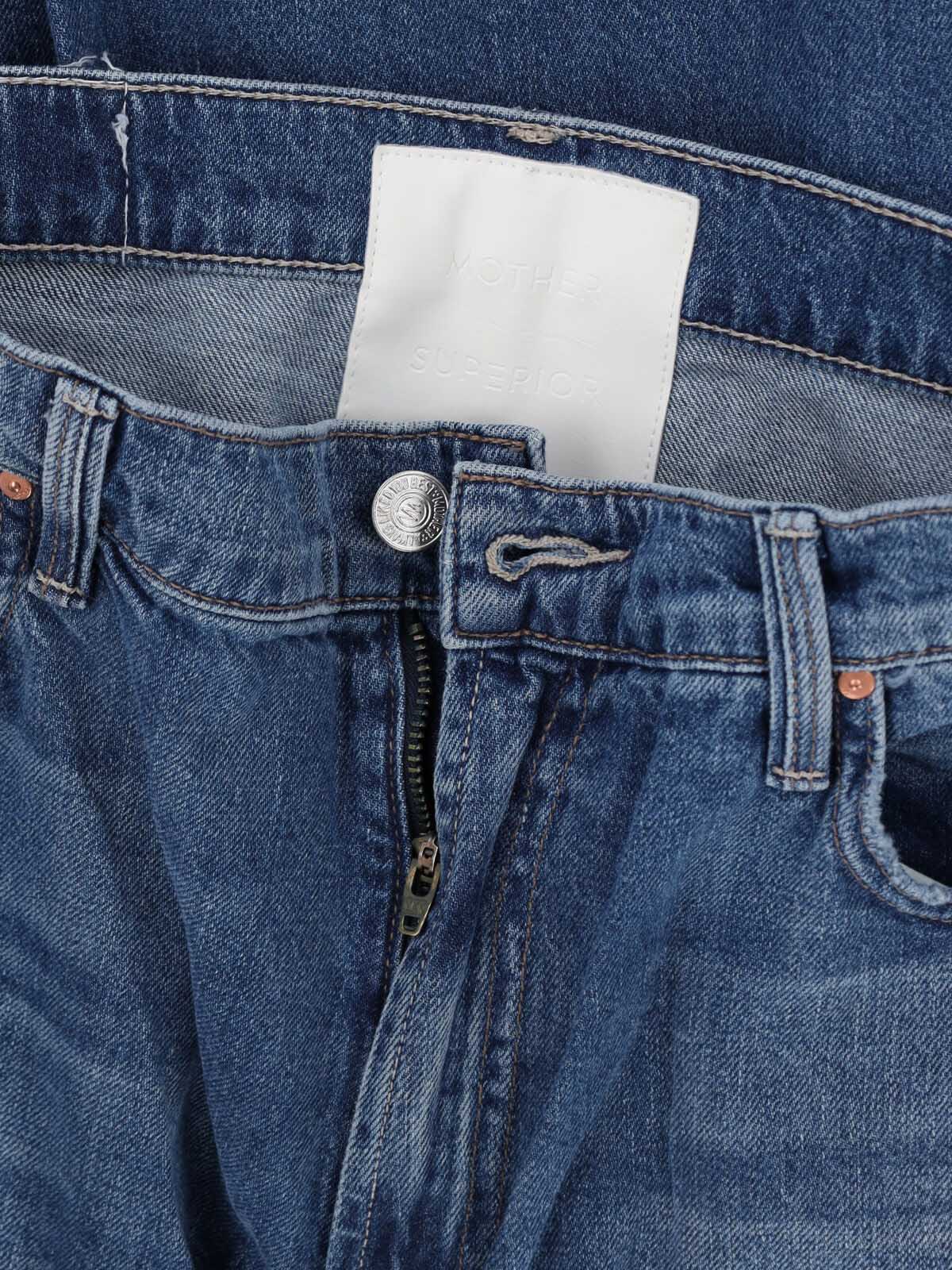 "The Twister Sneak" Jeans In Stretch Cotton Denim