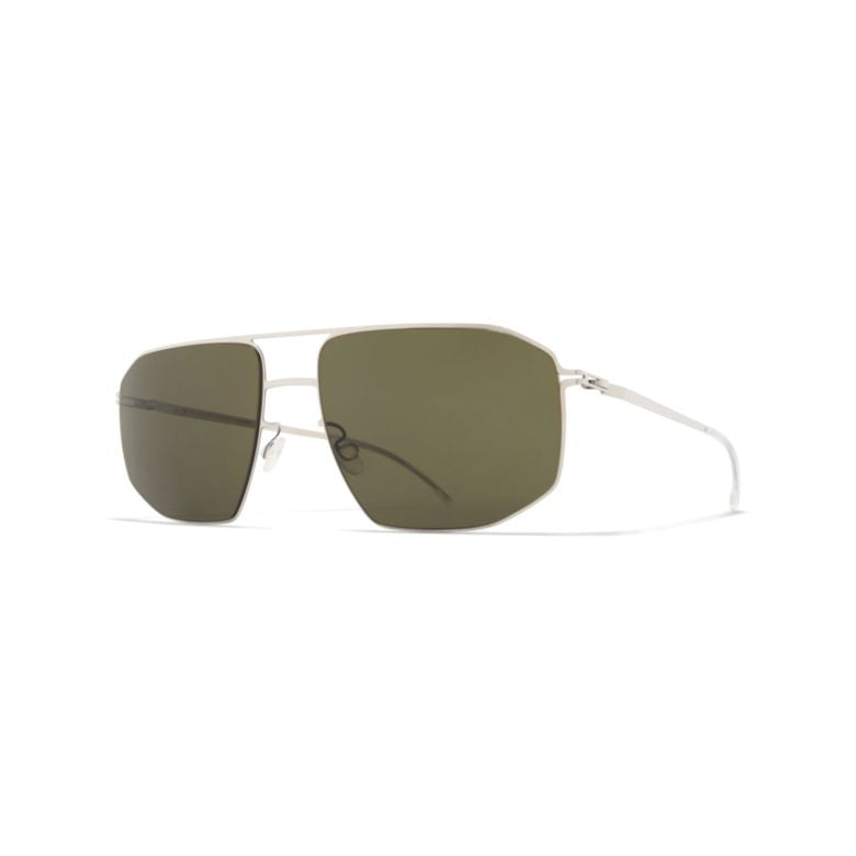 Santeri Silver Metal Sunglasses