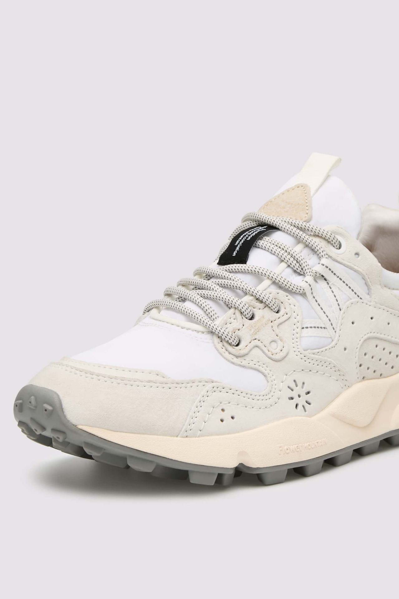 Low-Profile Sneakers with Floral Cutout Details
