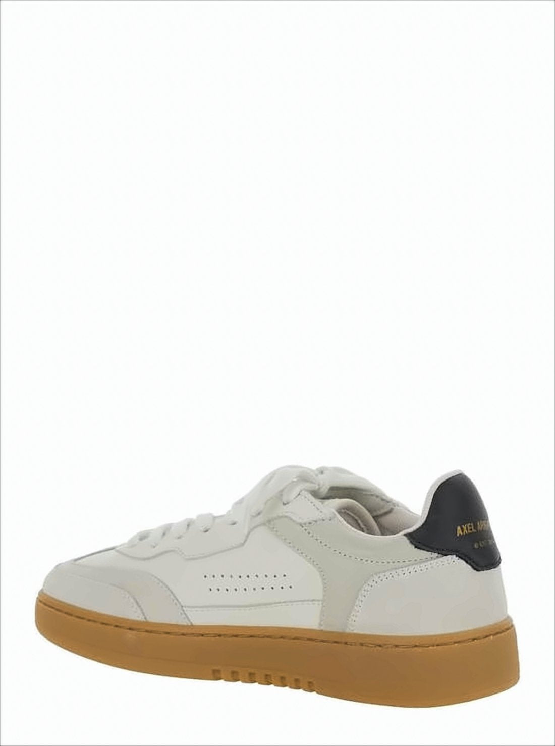 Low-Top Sneakers with Leather and Suede Paneling