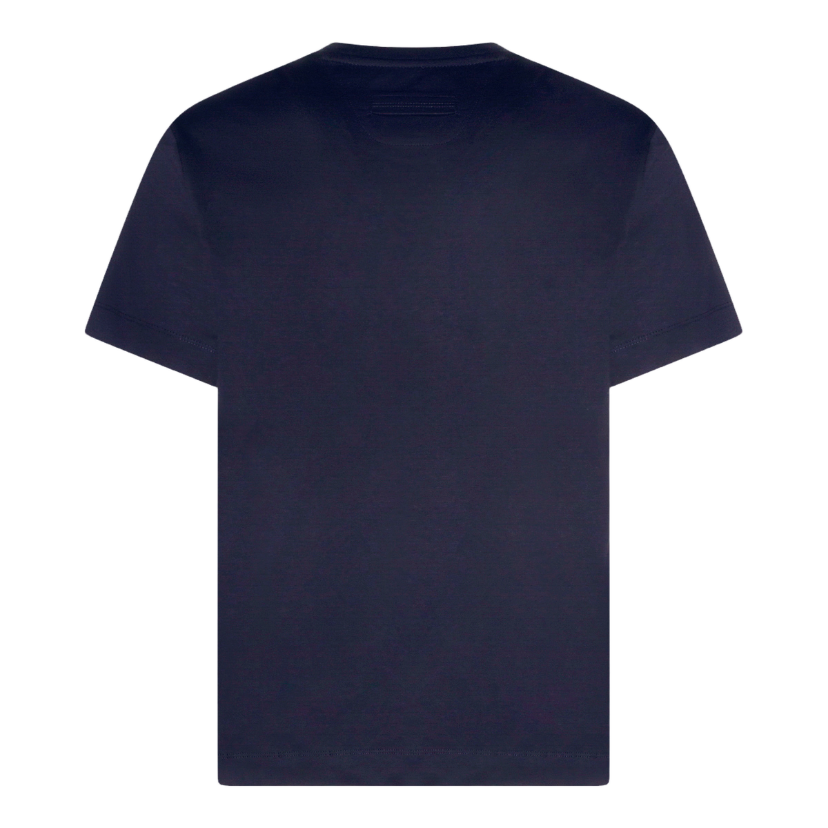 Short-Sleeve Crew Neck T-Shirt In Deep Blue