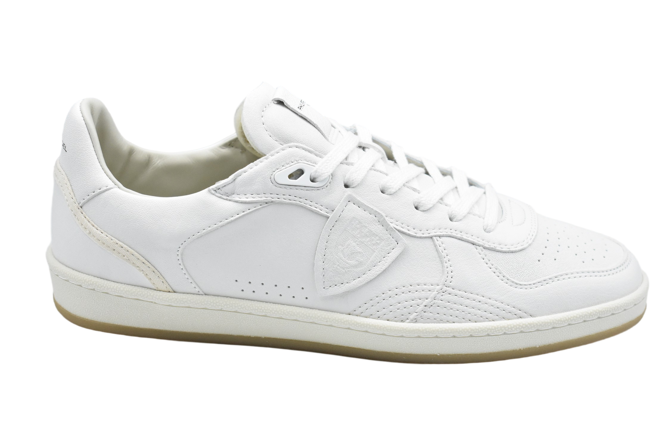 Low-Top Sneakers with Embossed Logo