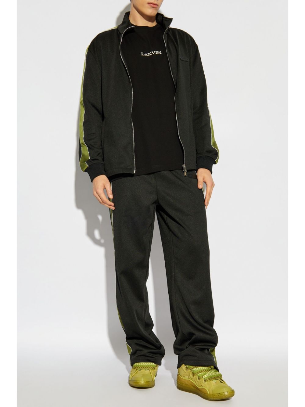 Mock Neck Zip-Through Sweater