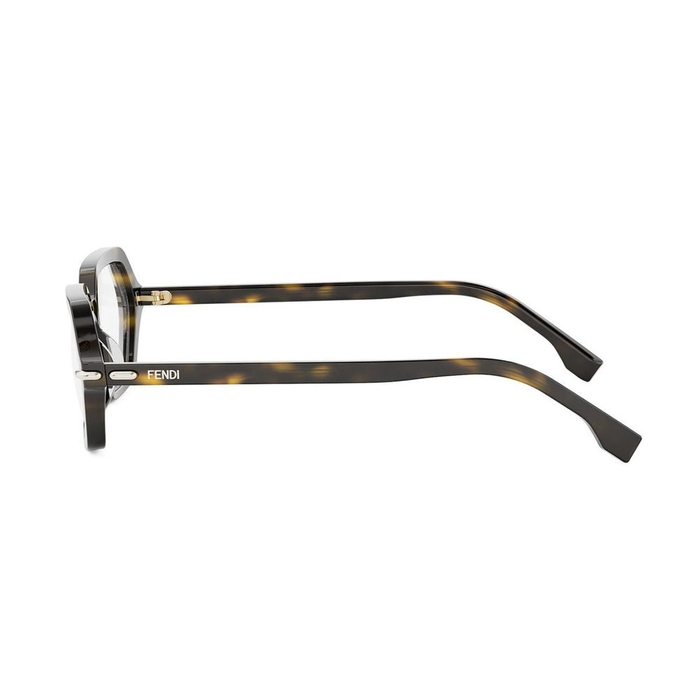 Okulary optyczne geometryczne z octanu — model Saddlery