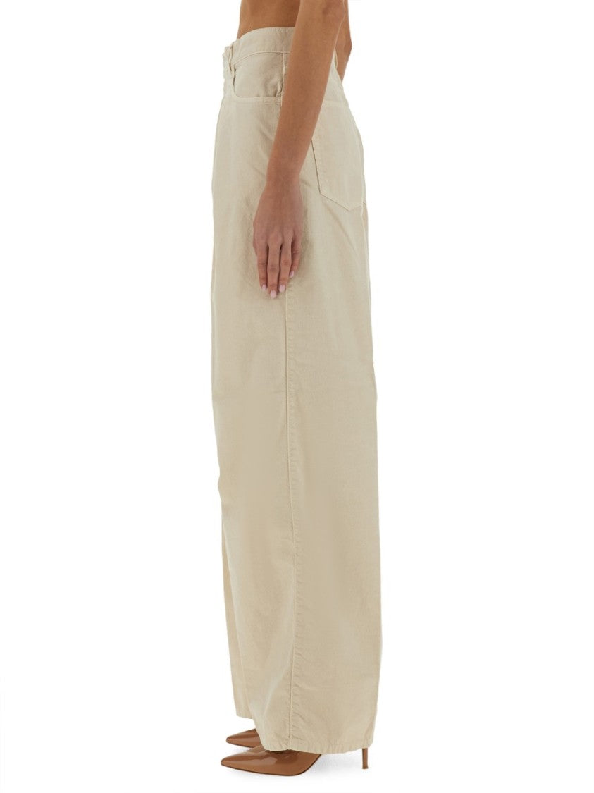 Relaxed High-Waist Wide-Leg Jeans