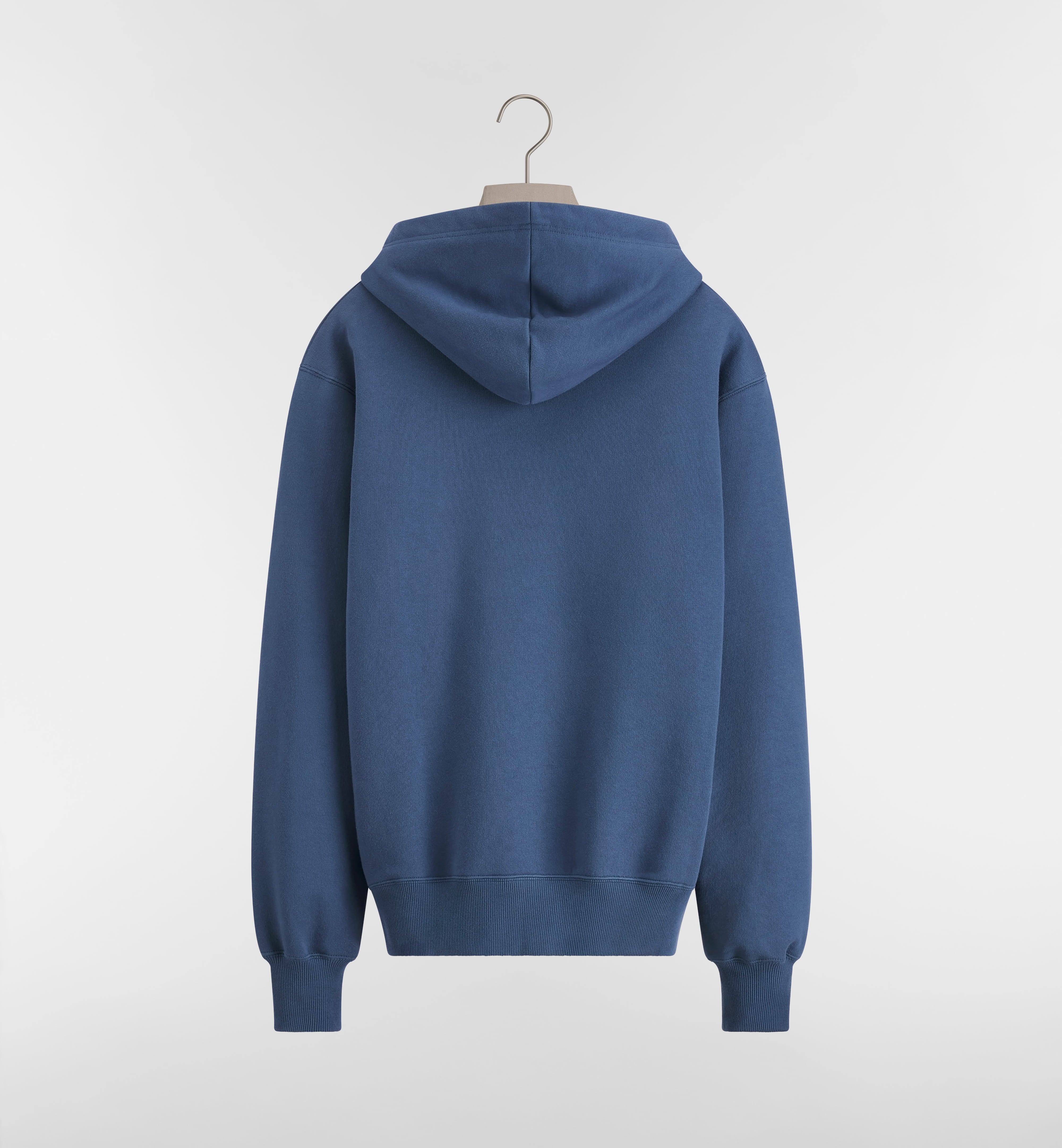 Minimalist Hoodie With Adjustable Drawstring And Embroidered Logo