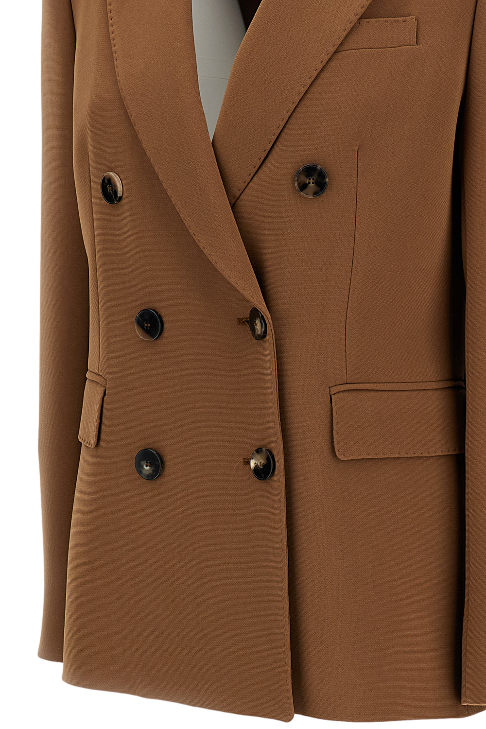 Double-Breasted Cady Jacket