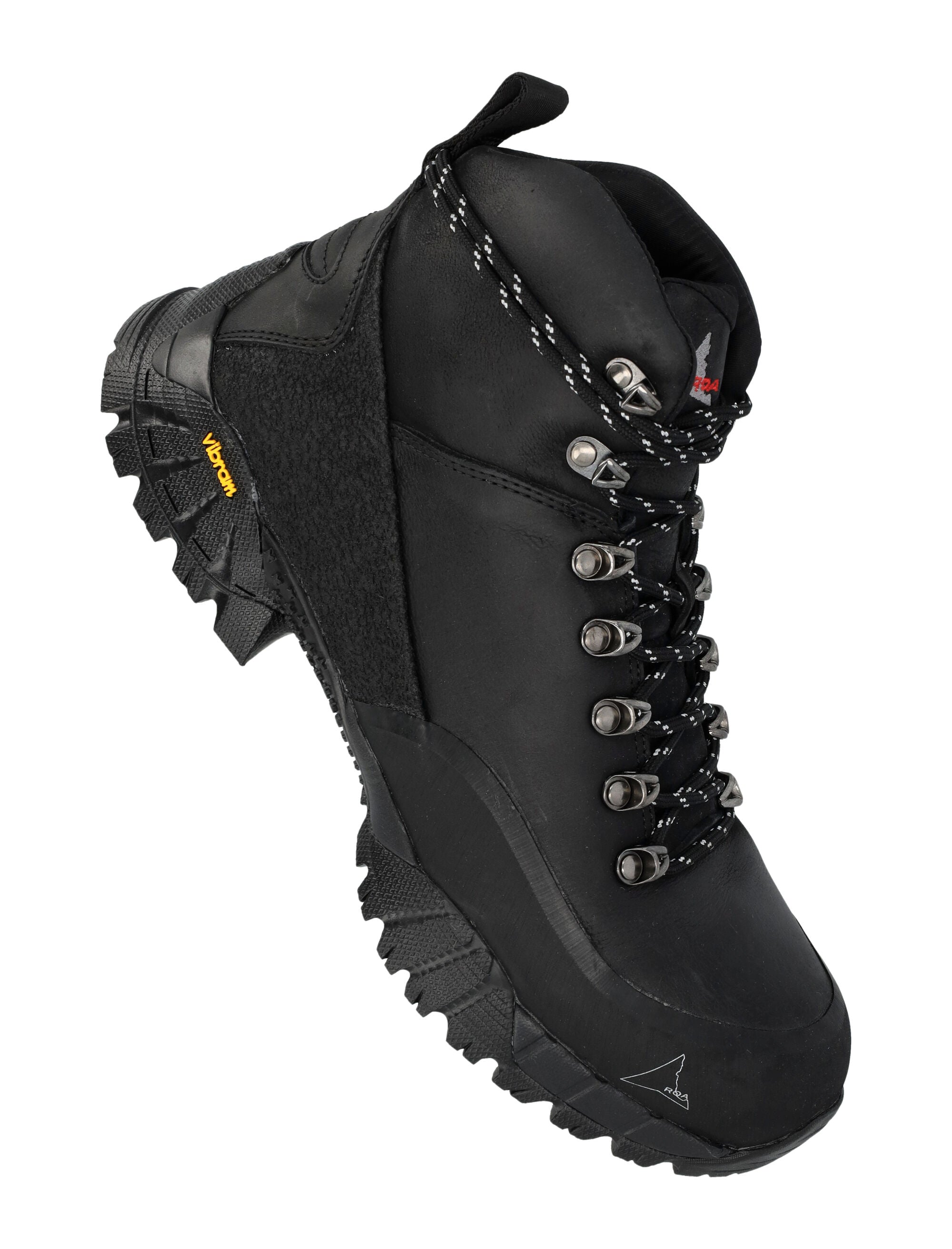 Andreas Black Kudu Leather Boots