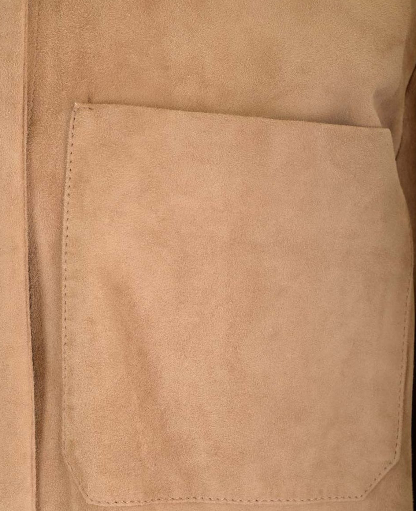 Lambskin Leather Jacket with Classic Collar