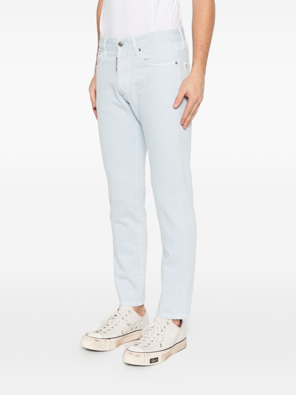 Classic Straight Leg Five Pocket Jeans