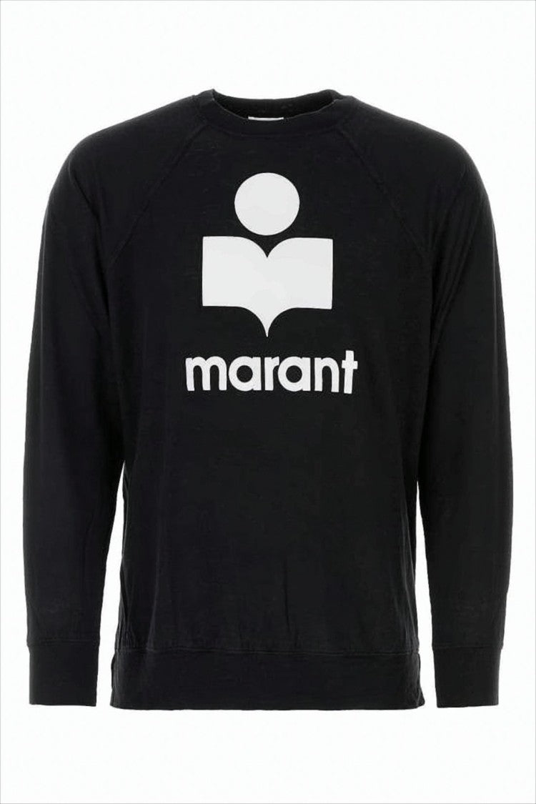 Long-Sleeve T-Shirt with Bold Graphic Print