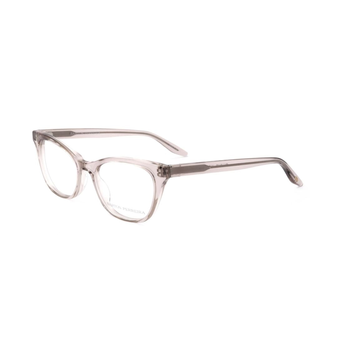 Bp5042 491cq Translucent Plastic Cat-Eye Eyeglasses with Curved Temples