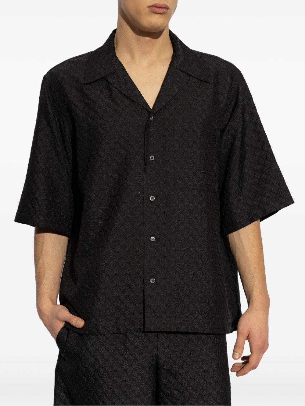 Shirt With Skull Pattern
