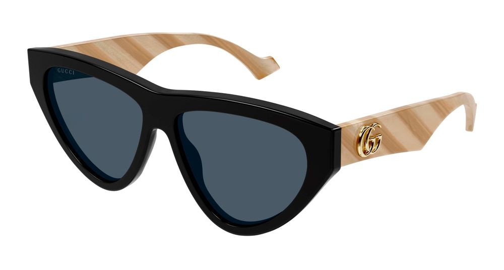 Sunglasses GG1333S 004 black ivory blue 58/14/145