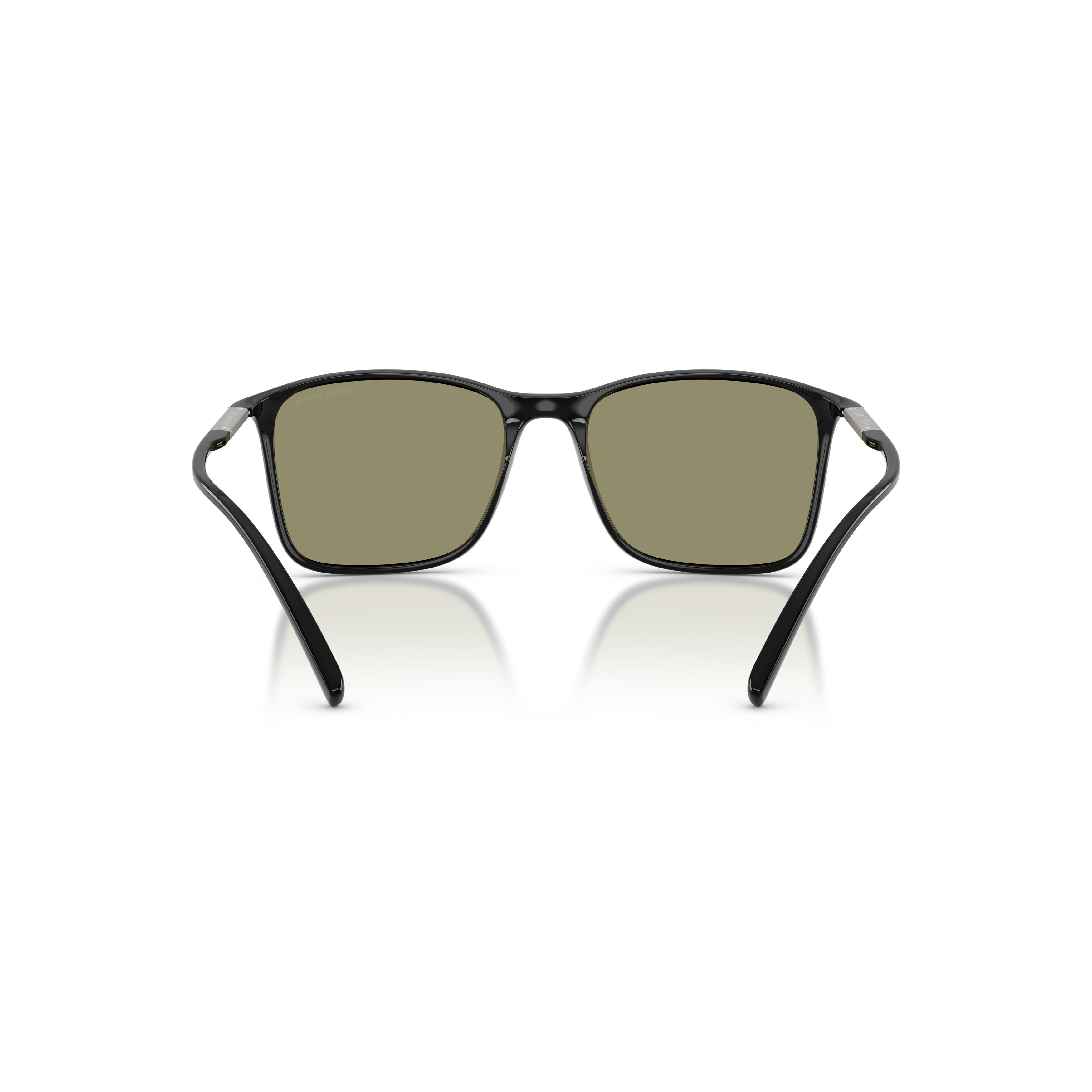 0ar8231u Rectangular Frame Sunglasses with Olive Green Lenses