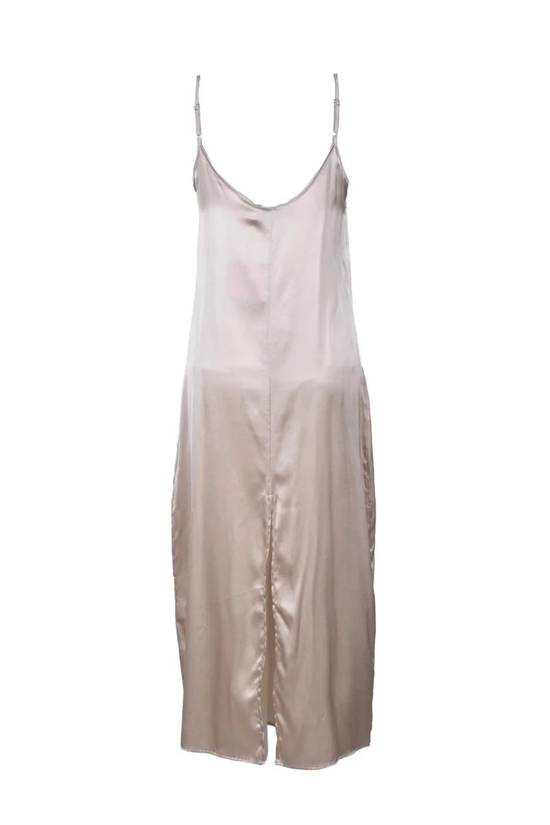 Slip Dress - Beige