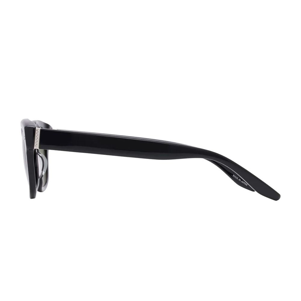 Bp40010I Demarco Geometric Black Acetate Sunglasses