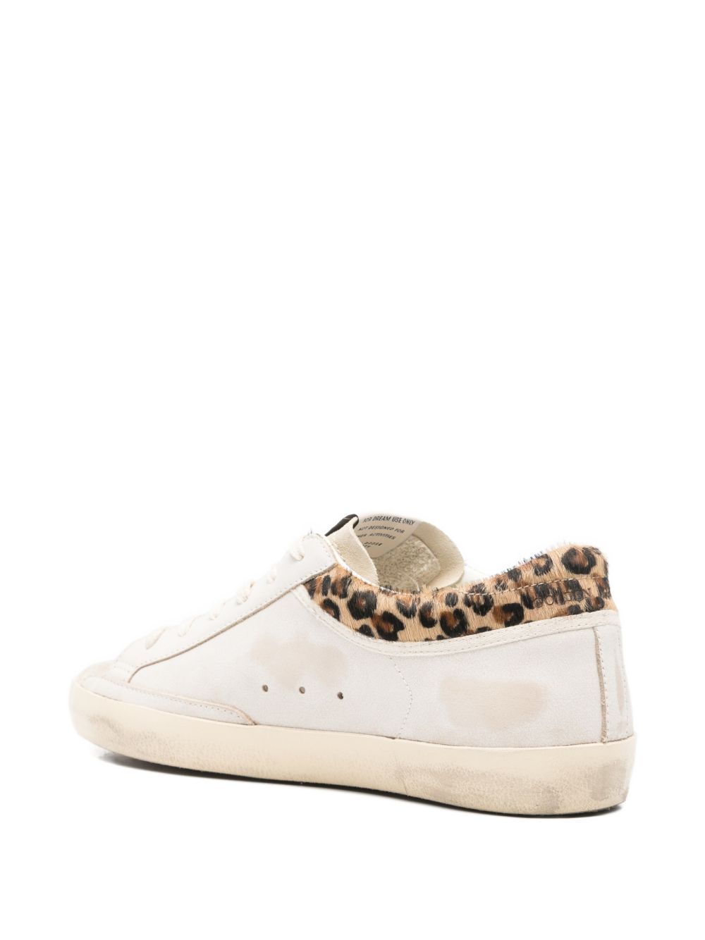 Low-Top Sneakers With Distressed Finish