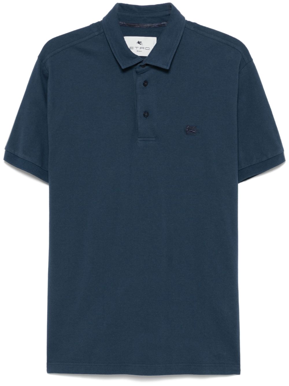 Pegaso-Embroidered Polo Shirt