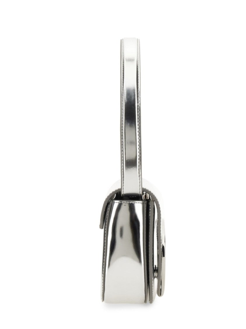 Silver Metallic Shoulder Bag