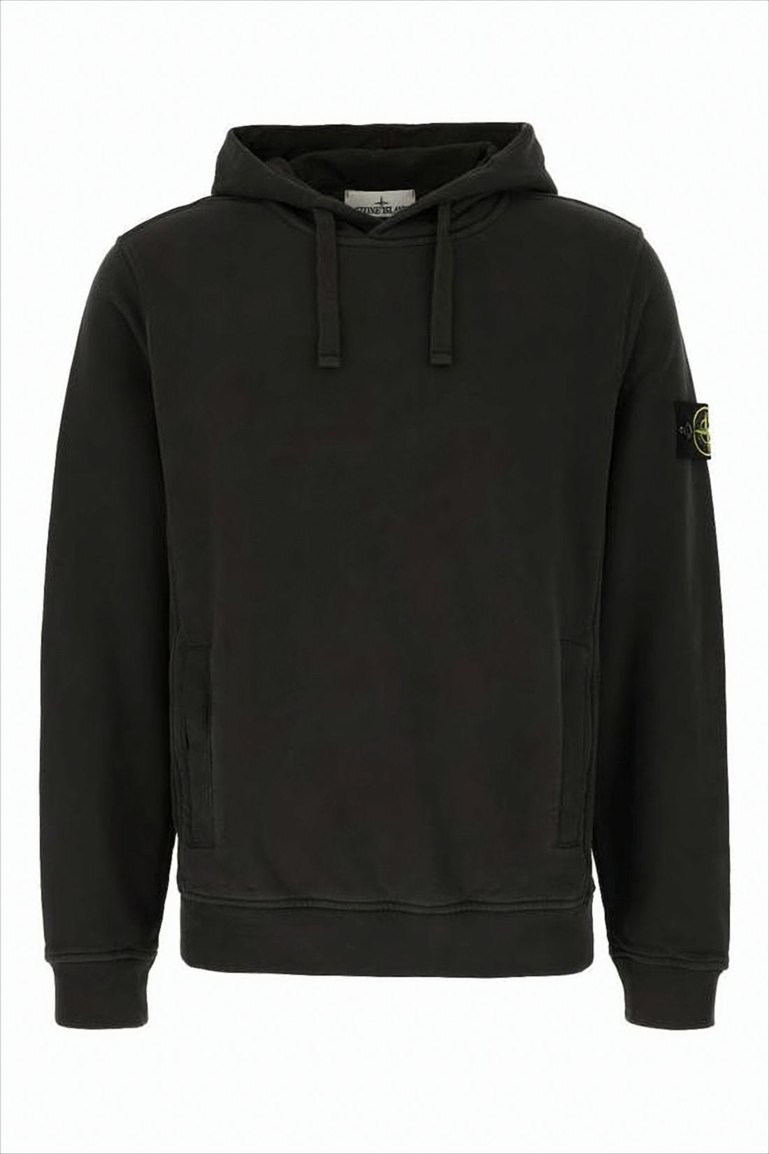 Pullover Hoodie with Ribbed Cuffs