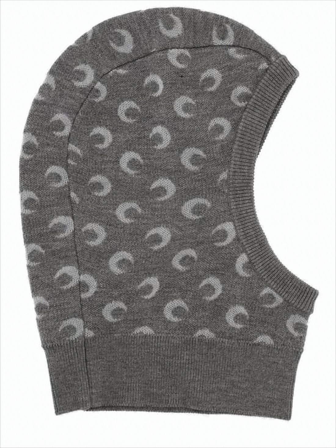 Crescent Moon Patterned Beanie