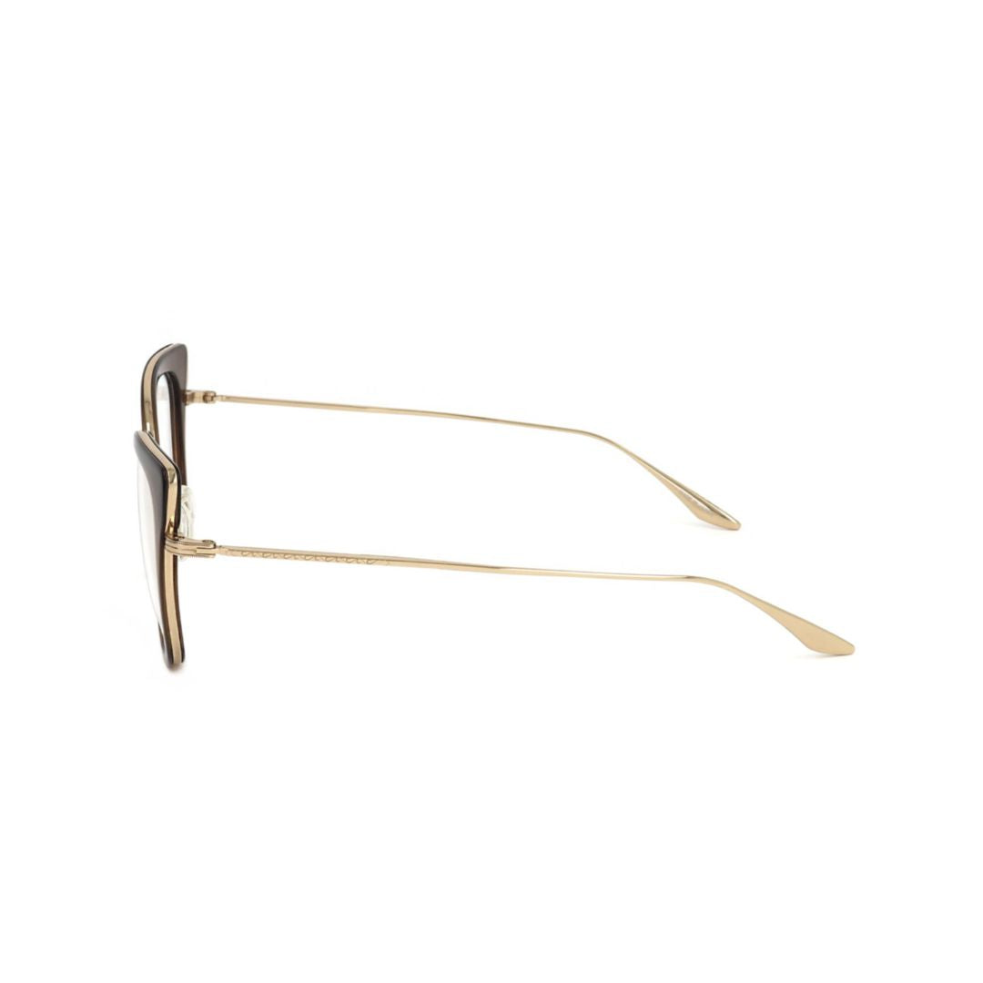 Bp5198 522jy Cat-Eye Frame Eyeglasses with Gold Metal Temples
