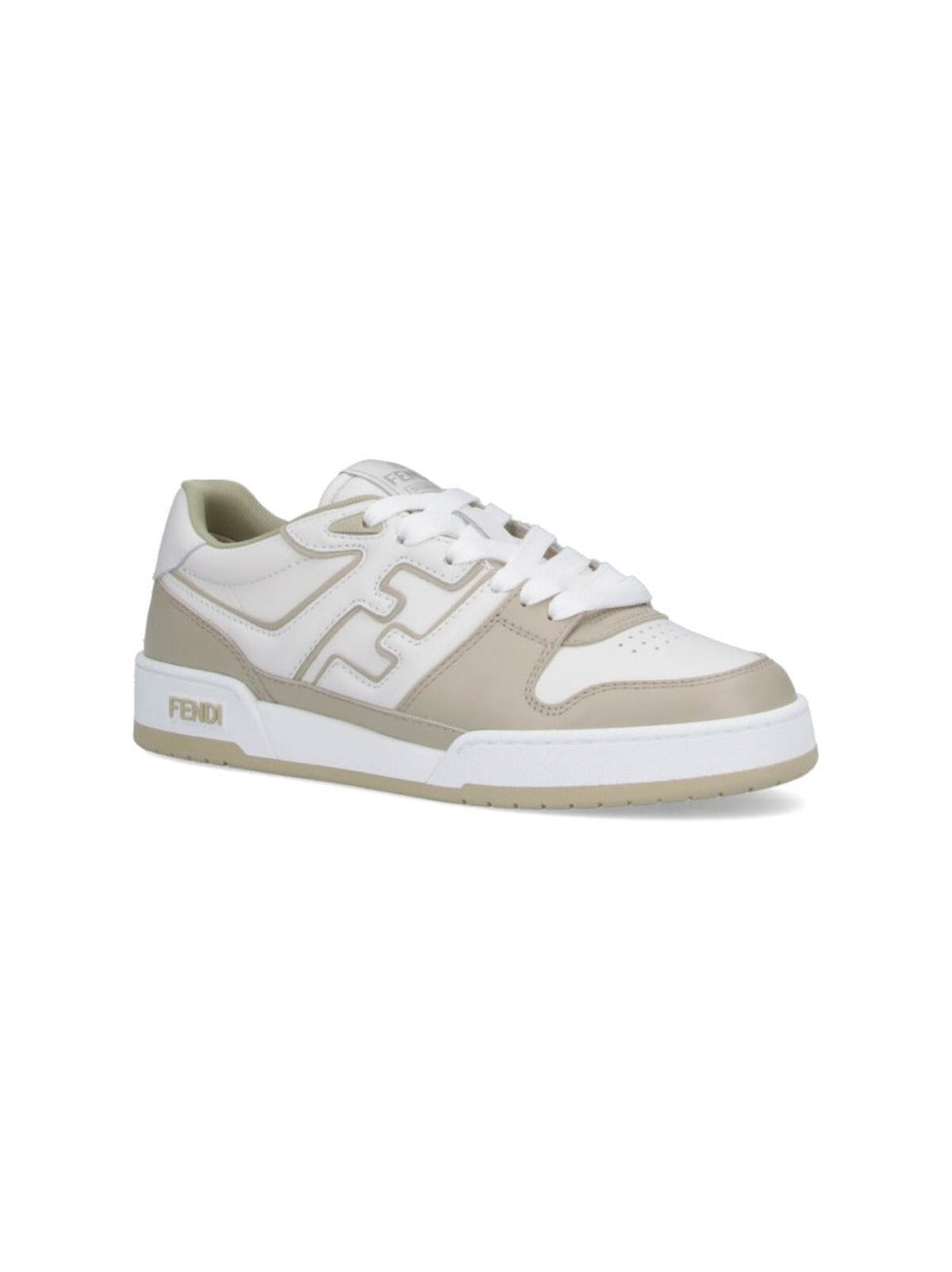 "Match" Low-Top Sneakers – White