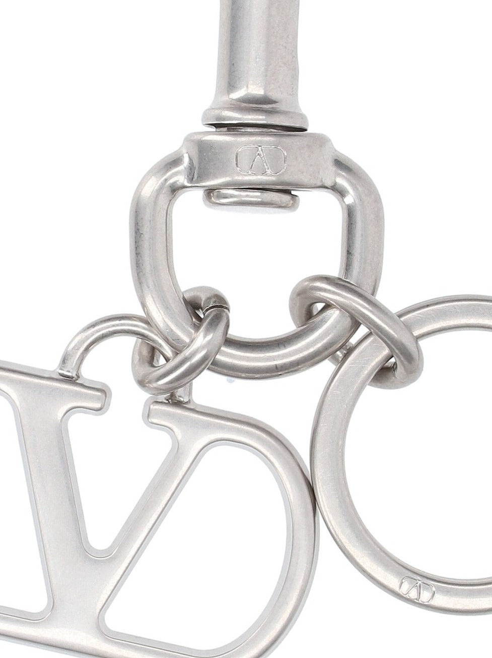 "Vlogo Signature" Keychain – Silver
