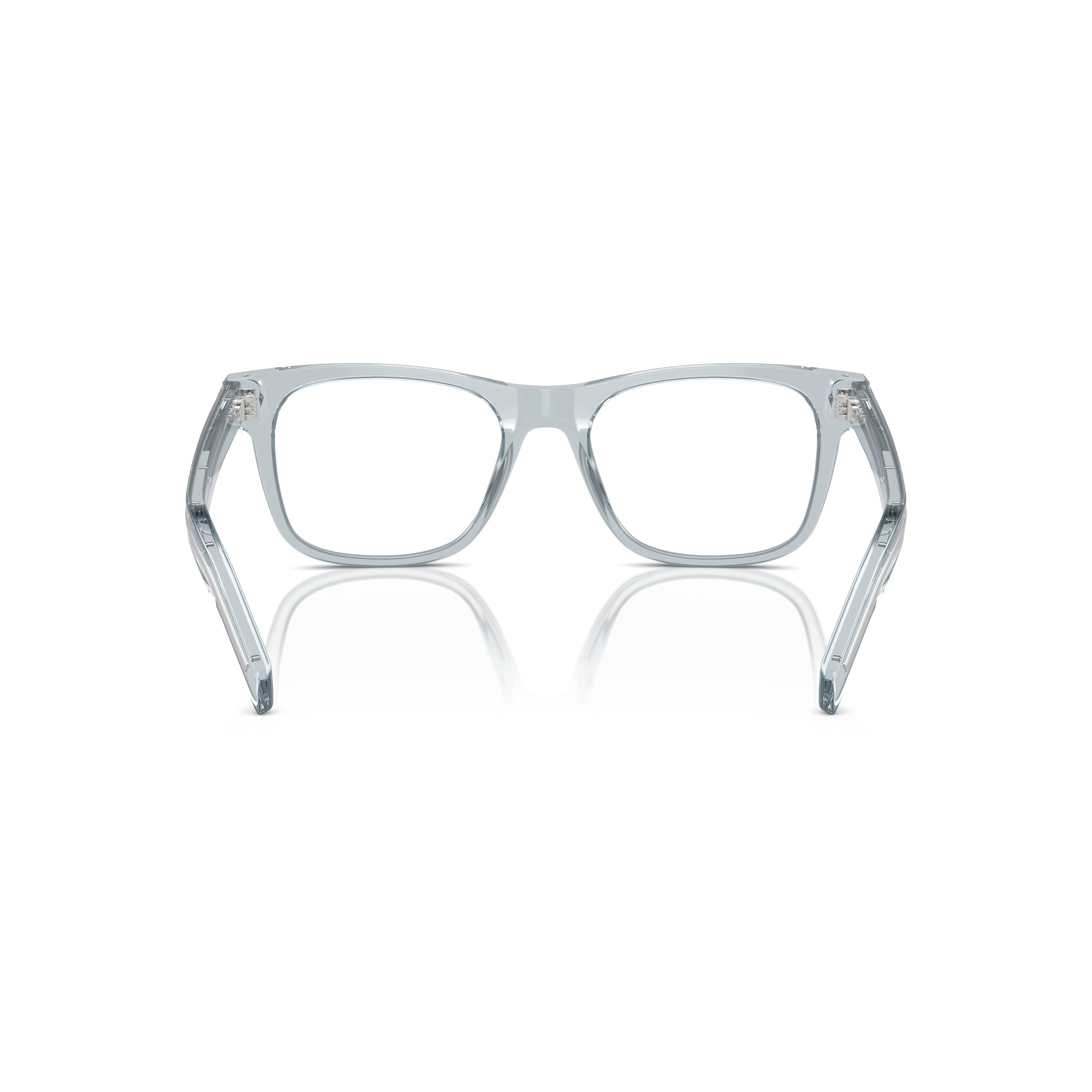 0pr A13v Transparent Acetate Square Eyeglasses