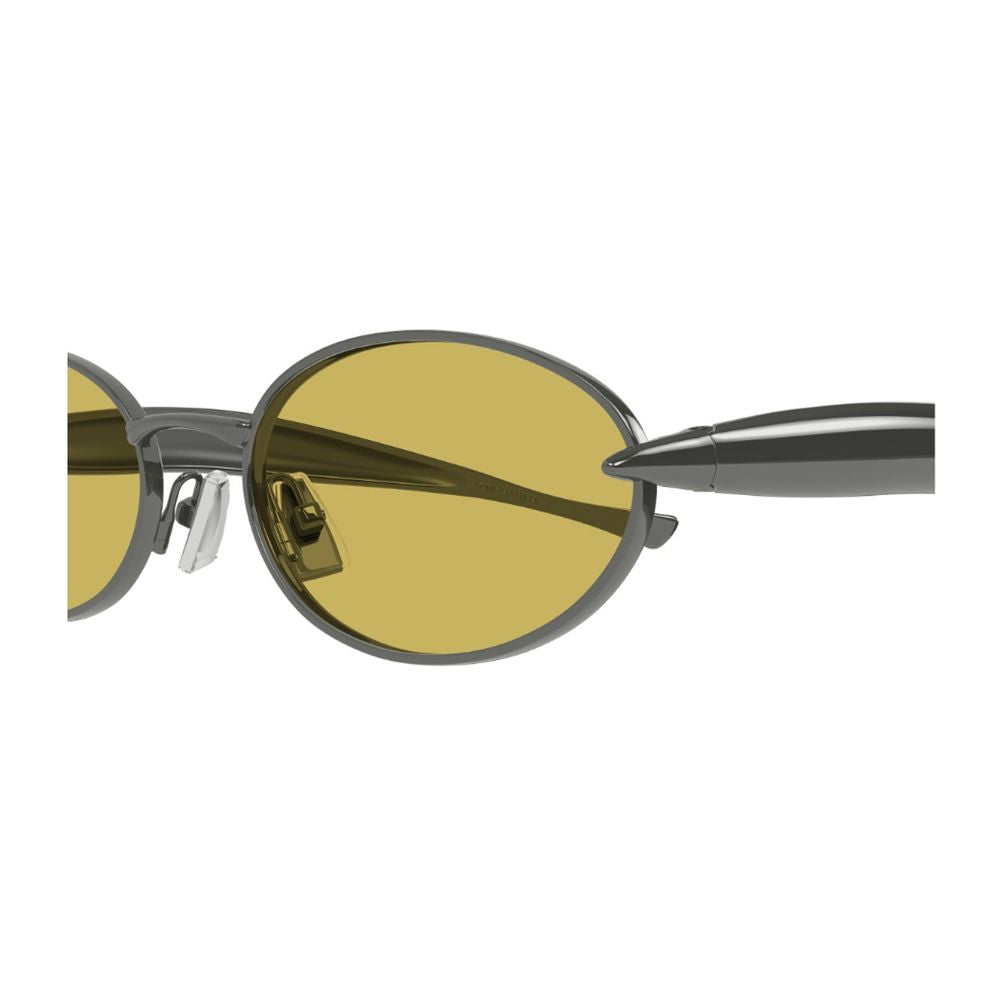 Bv1386S Sardine Oval-Shaped Sunglasses With Geometric Temples