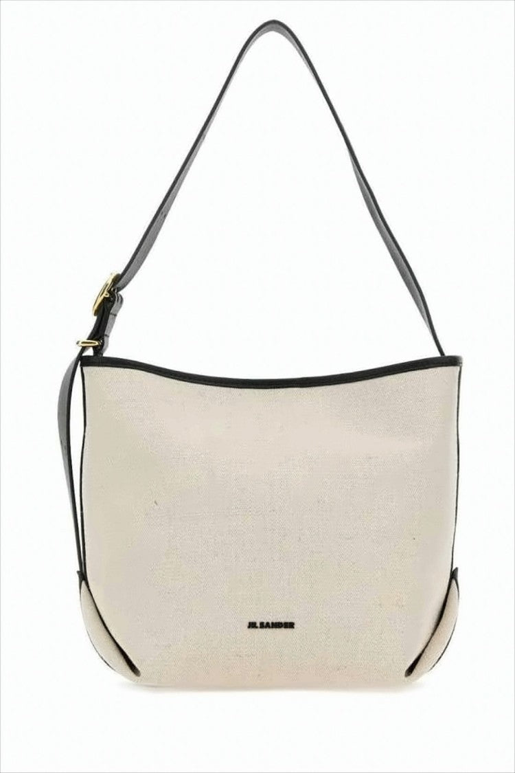 Rectangular Shoulder Bag in Natural Jute