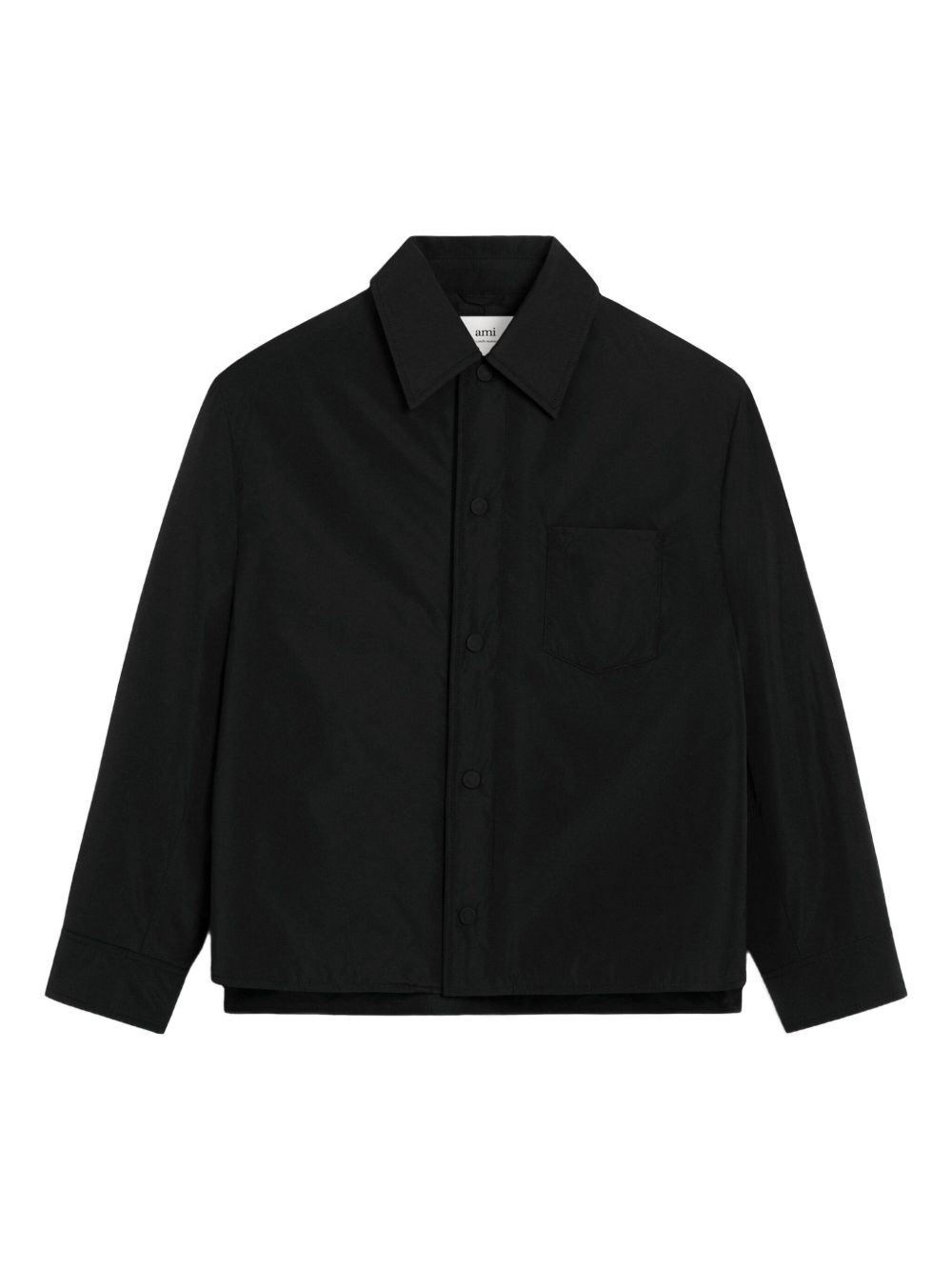 Padded Black Casual Jacket