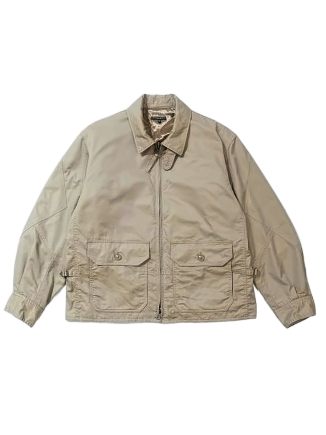Relaxed-Fit Classic Collar Jacket With Flap Pockets