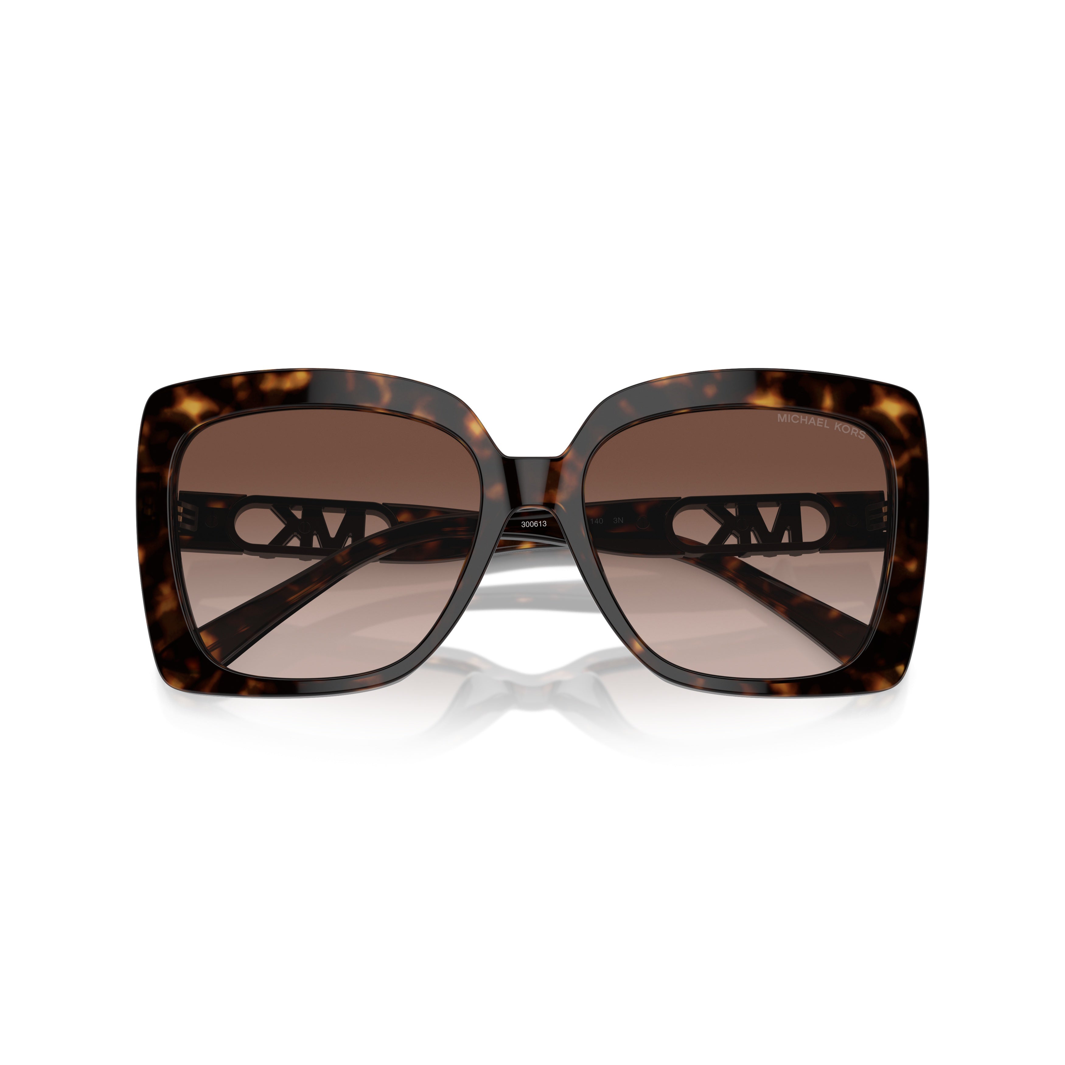 0mk2213 Oversized Square Frame Sunglasses with Tortoiseshell Pattern