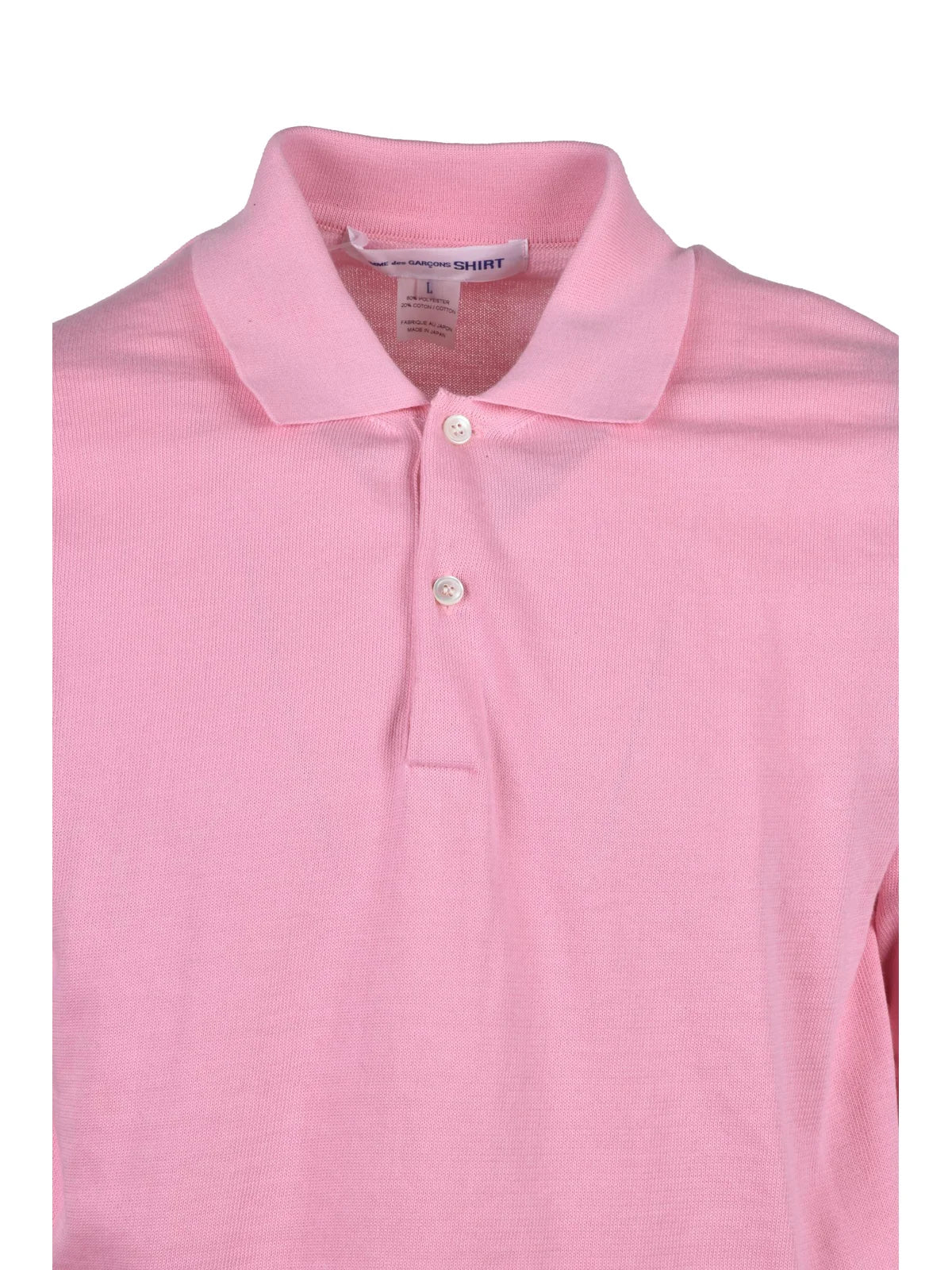 Knit Polo - Pink