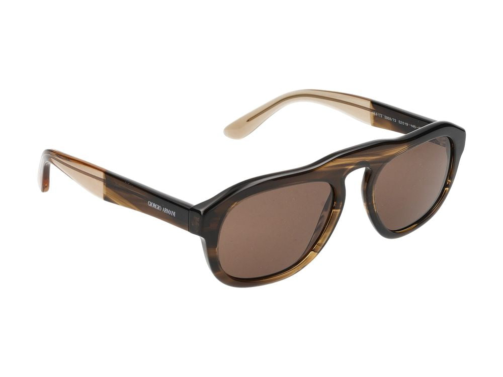 Sunglasses Giorgio Armani 0AR8173 595873 Striato Marrone 52/19/145