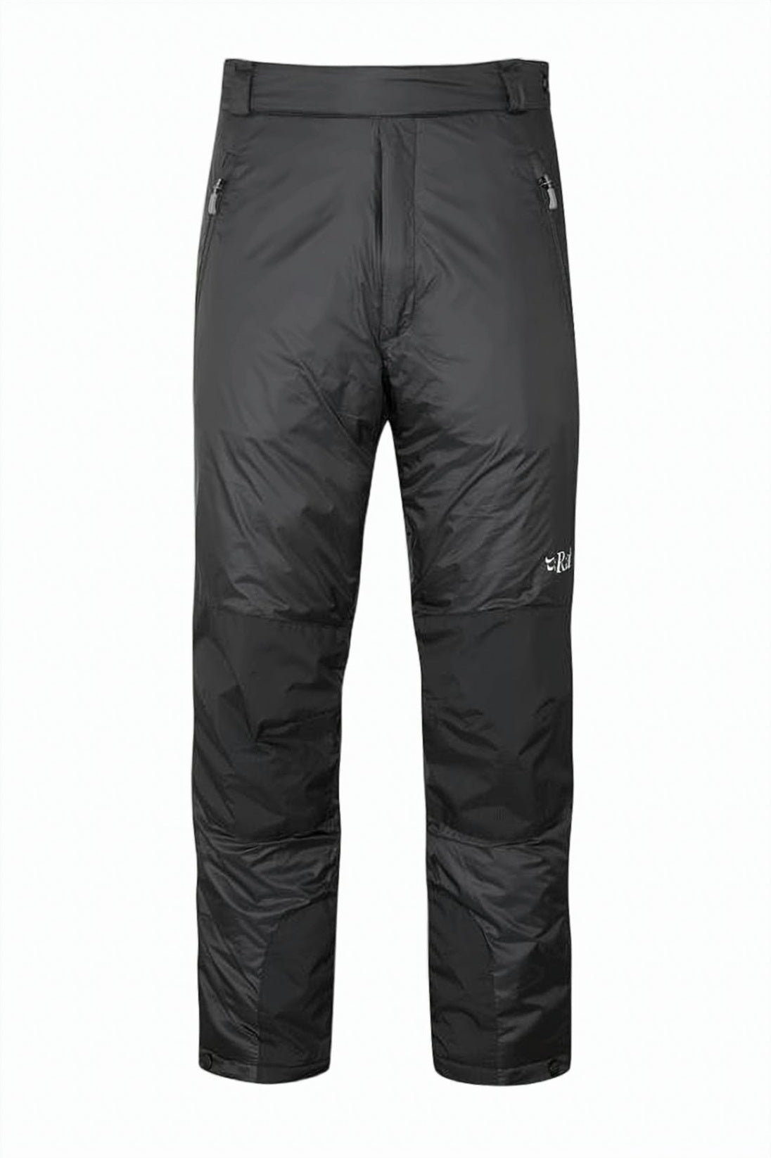 Insulated Straight-Fit Pants With Zippered Pockets