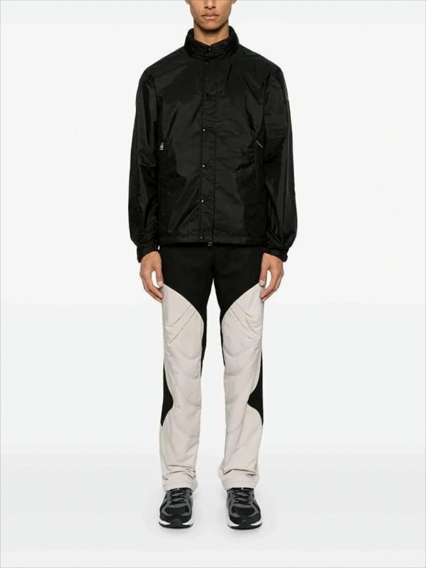 High Collar Black Polyamidejacket