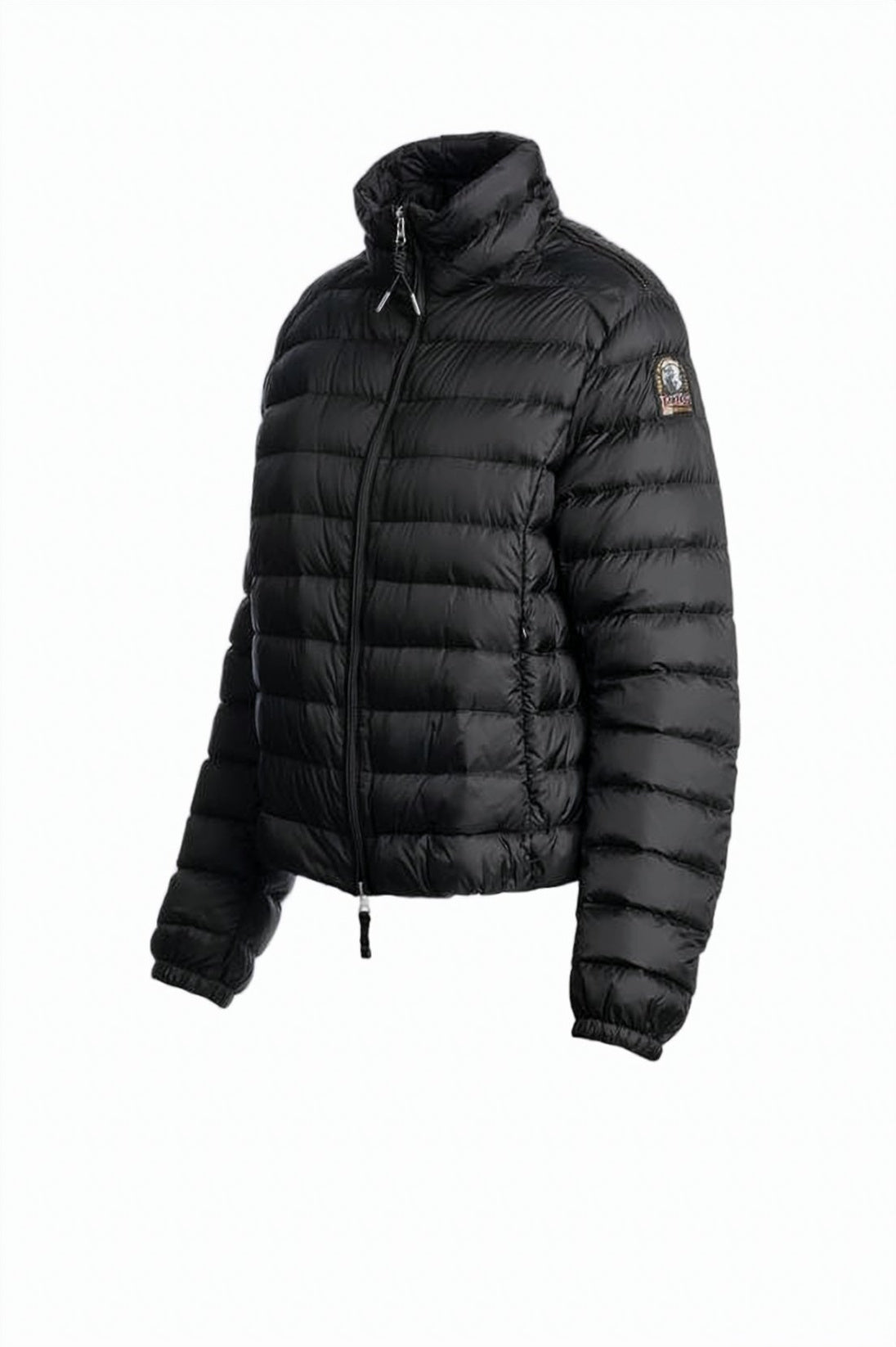 Cropped Black Puffer Jacket