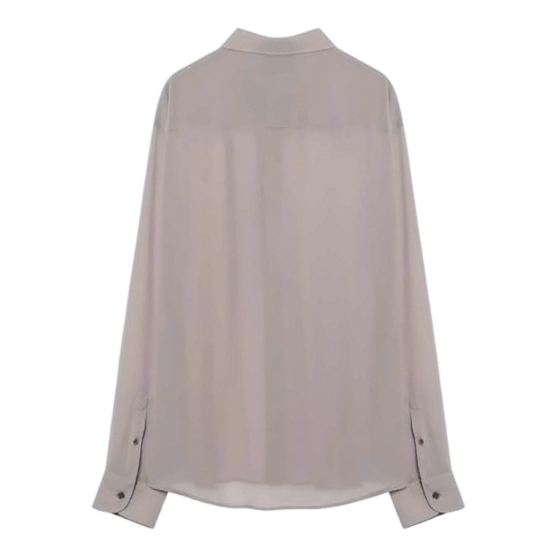 Long-Sleeve Casual Shirt with Classic Collar