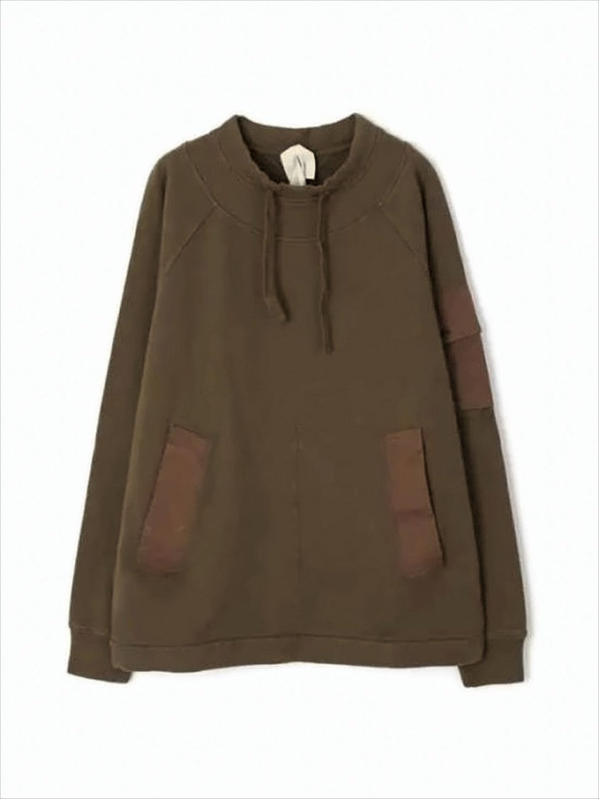 Relaxed Fit Long-Sleeve Sweatshirt With Drawstring