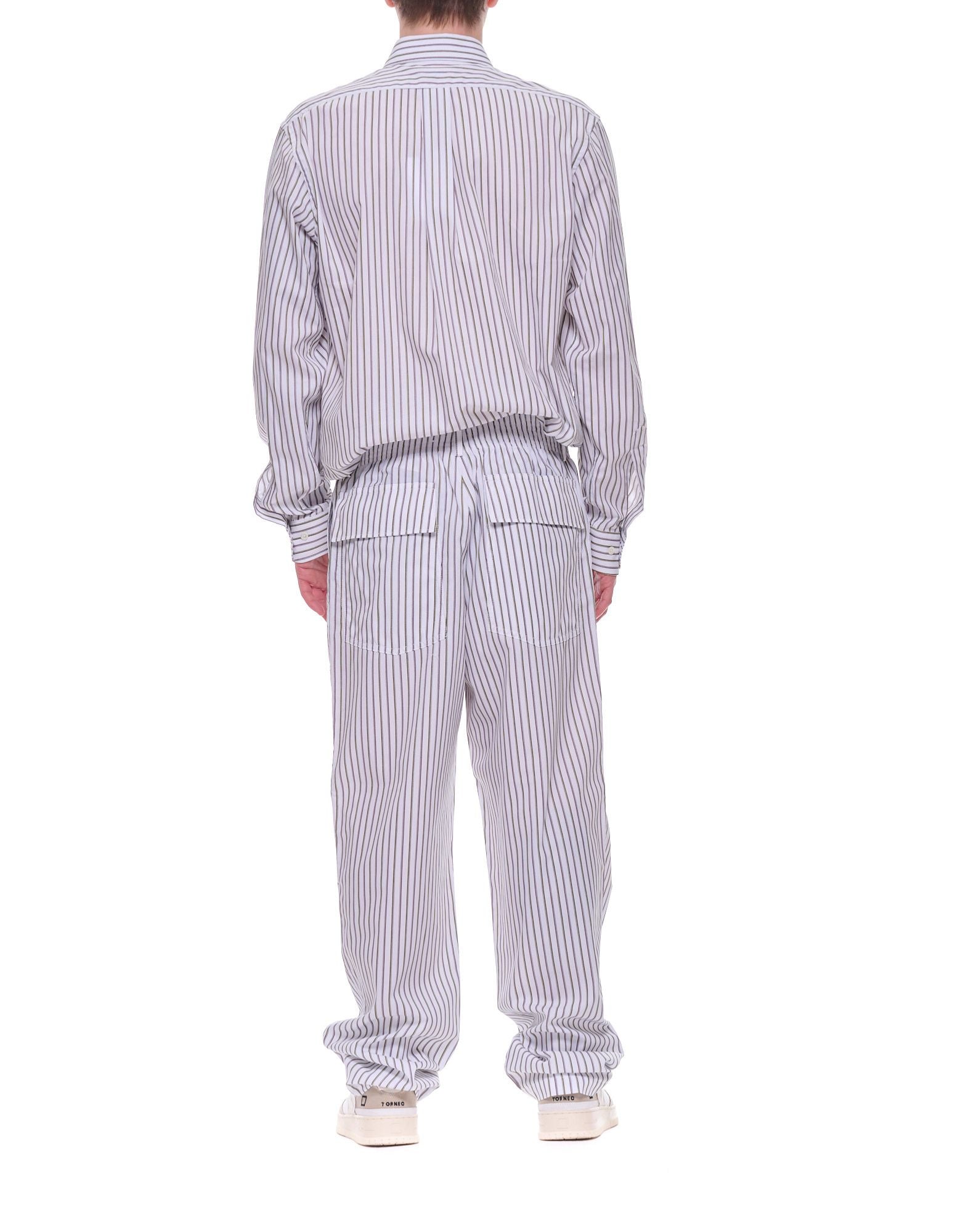 Zac Men’s Striped Cotton Pants