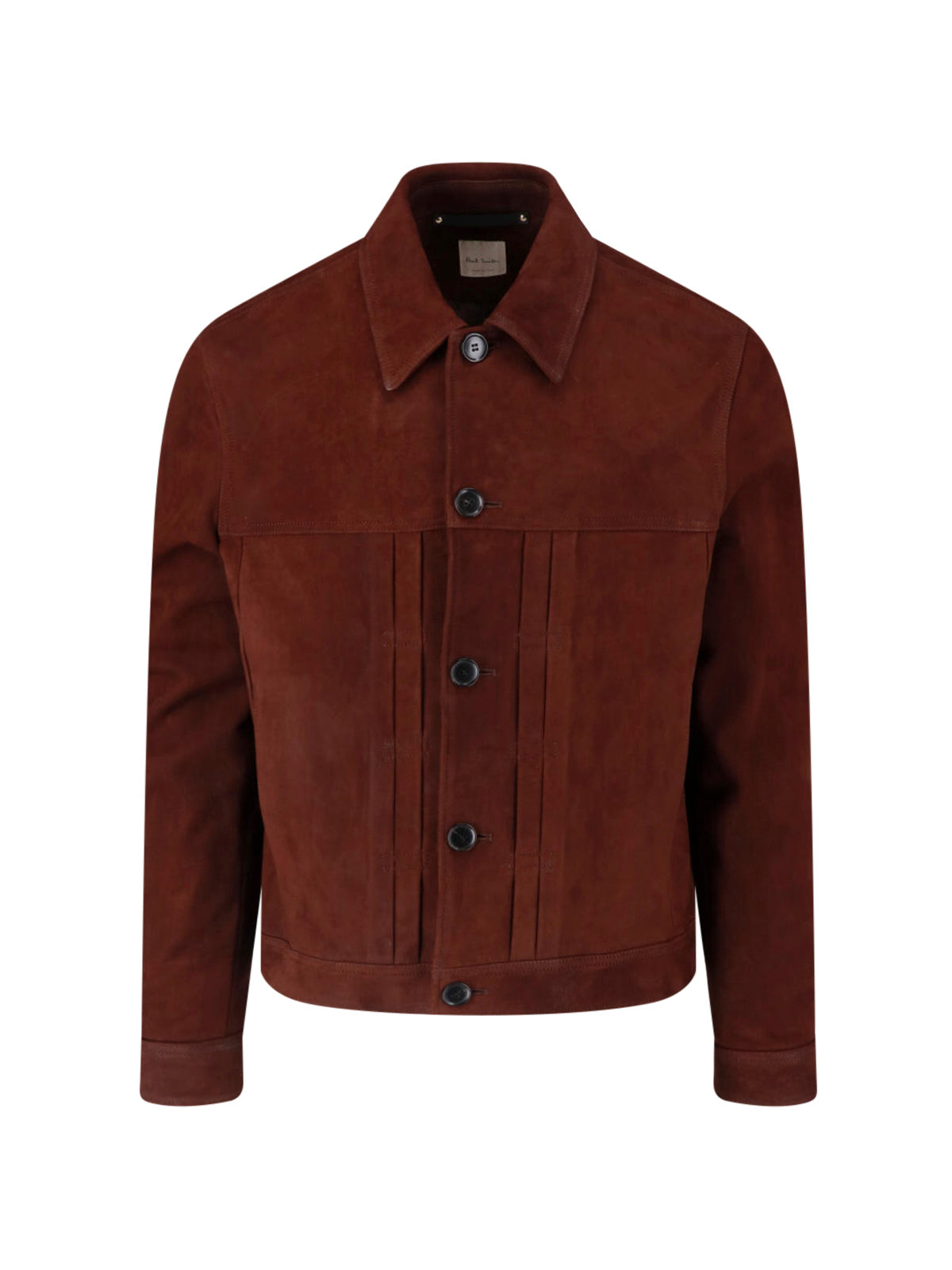 Brown Classic Collar Suede Jacket
