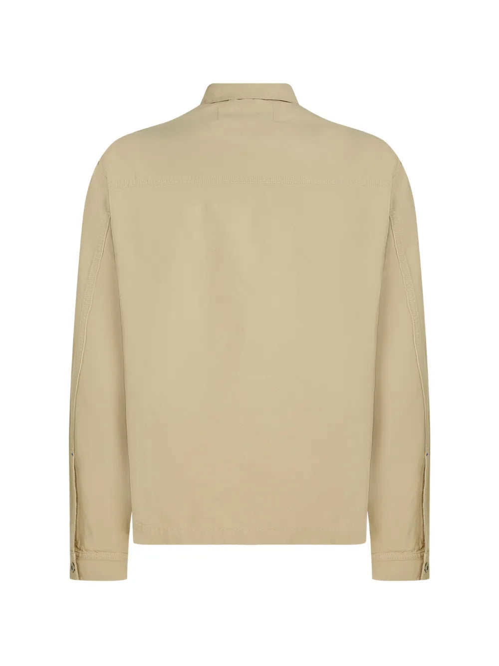 Boxy Cropped Jacket with Classic Collar