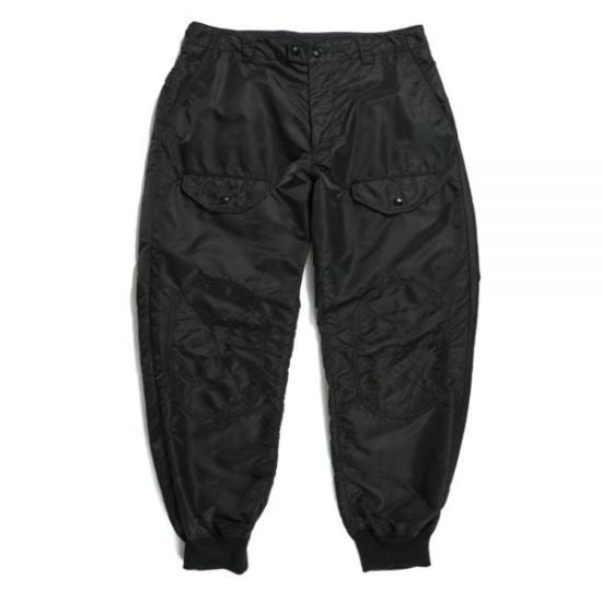 Straight Pants With Relaxed Fit And Elastic Cuffs