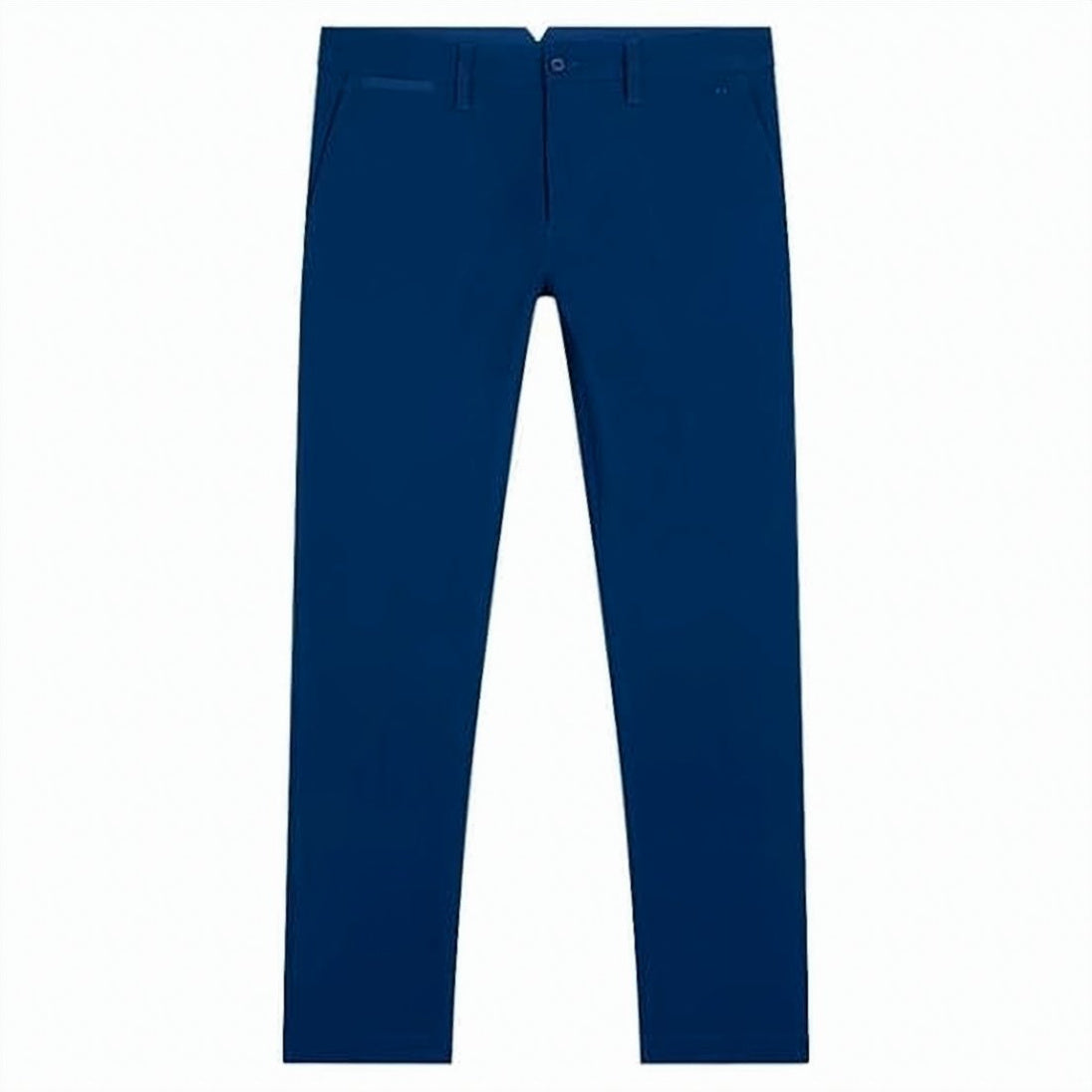 Tailored Blue Straight Pants