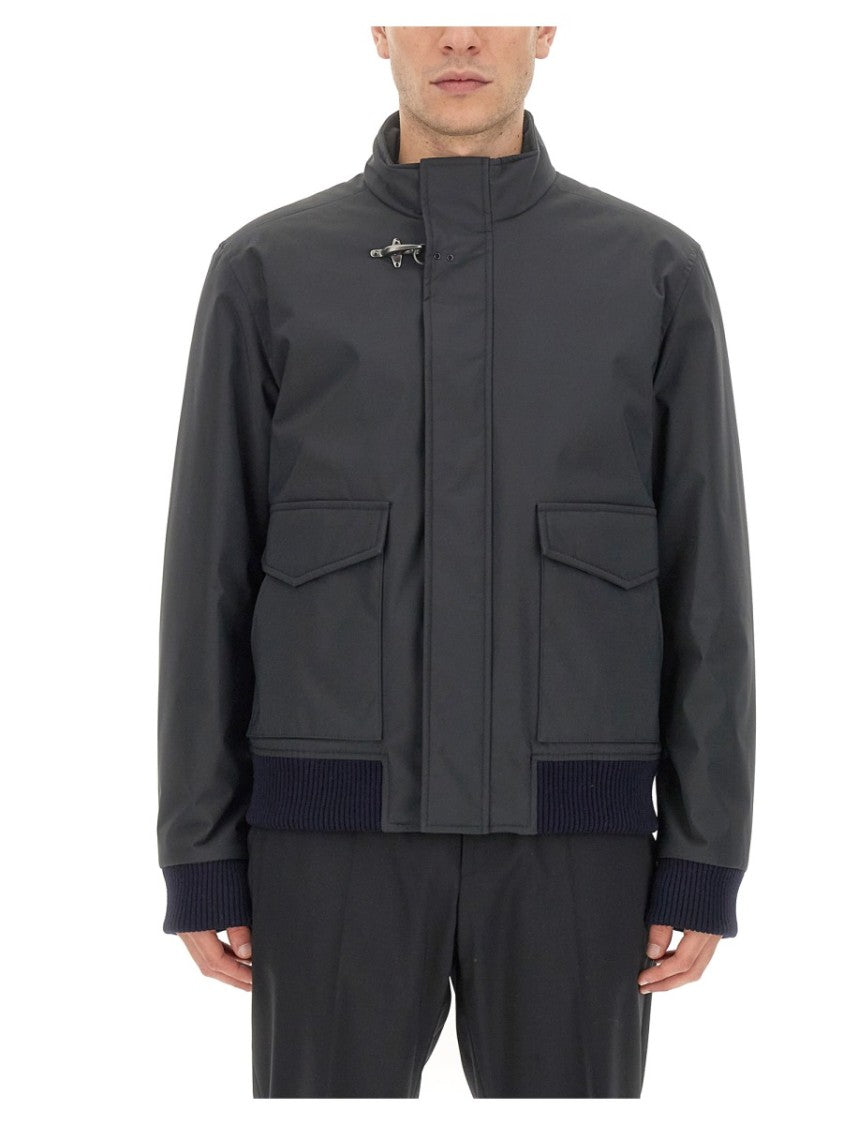 Nylon Bomber Jacket